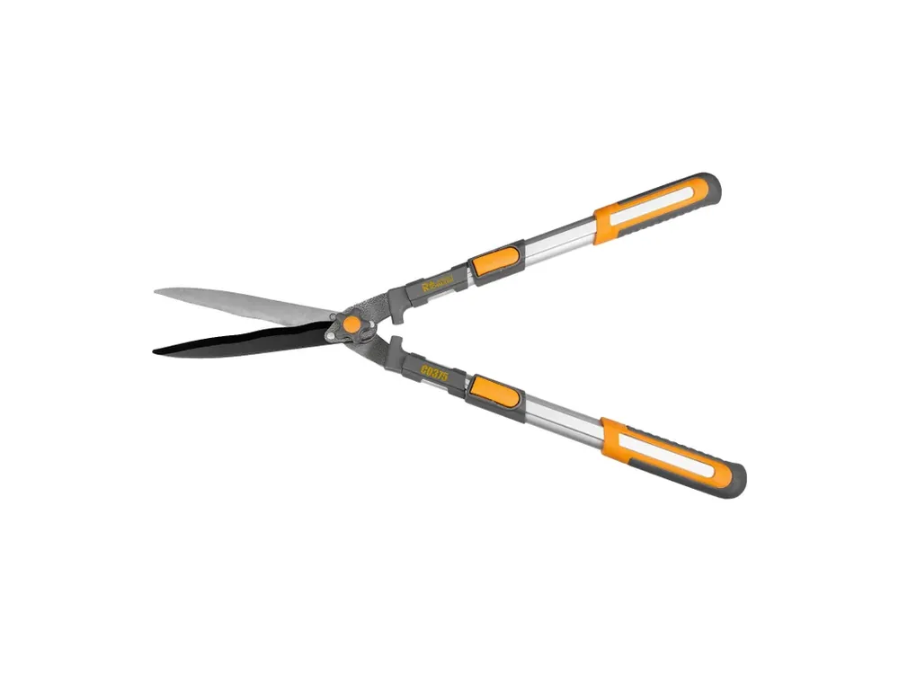 RICHMANN Nůžky na živý plot, teleskopické, vlnité ostří SK5, 710-830 mm - Ušetřete