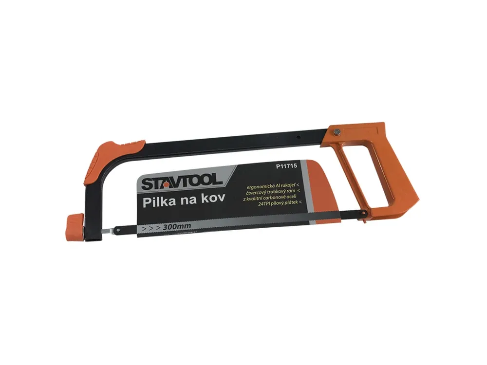 STAVTOOL Pilka na kov - kovová rukojeť 300 mm | Profesionální kvalita