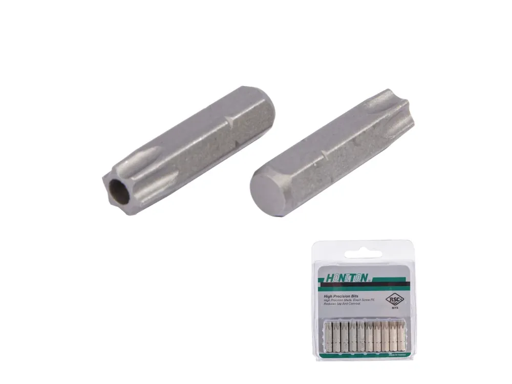 Bestseller - HONITON Bit TRX s otvorem 1/4” T10x25 mm (1bal/10ks)