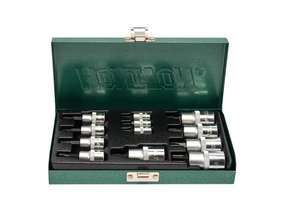 Objednejte nyní - HONITON Sada hlavic TRX 1/4”- 3/8"-1/2” 12 dílů