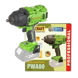 Aku rázový utahovák Procraft PWA80 (bez baterie a nabíječky) PWA80bb - Vrácení zdarma