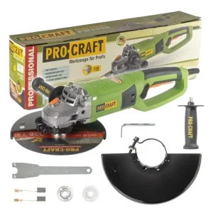 Bruska úhlová Procraft PW2550, 230mm PW2550 - Pospěšte si