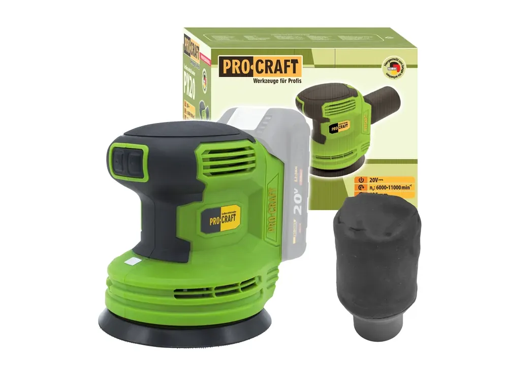 Rychlé doručení | Aku excentrická bruska Procraft PX20 PX20