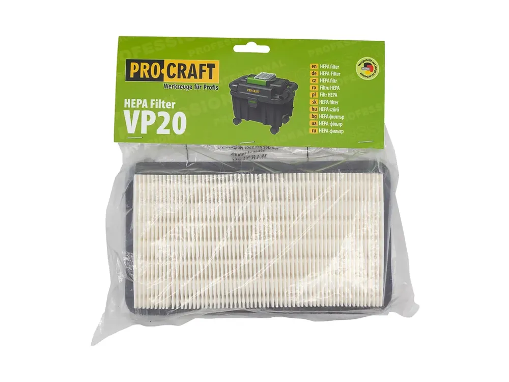 Výhodná cena - Filtr HEPA pro aku vysavač Procraft VP20 FHVP20