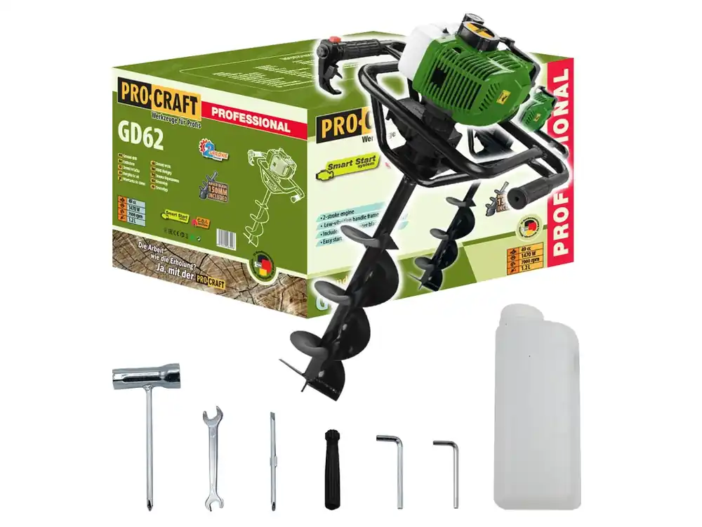 Nově v nabídce | Zemní, půdní vrták Procraft GD62 GD62
