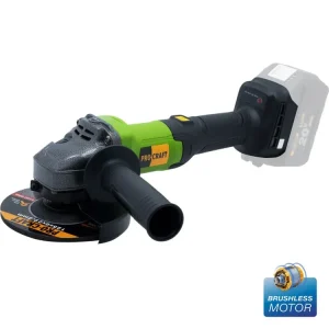 Aku úhlová bruska Procraft PGA20bb (bez baterie a nabíječky), 125mm PGA20 bb | Výhodná nabídka