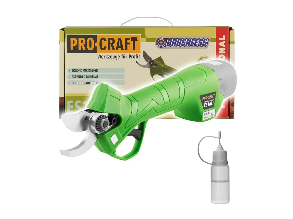 Aku nůžky na větve Procraft ES16Li bez baterie ES16Li bb - Přidat do košíku