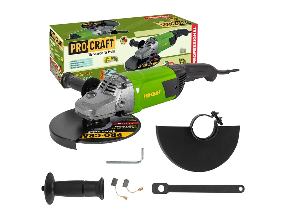 Velmi žádaný produkt | Úhlová bruska Procraft PW2650 (PW2600), 230mm PW2650