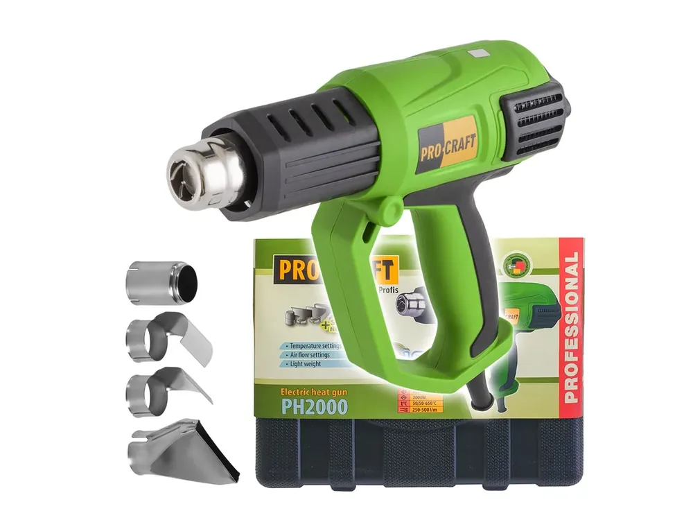 Nabídka dne | Pistole horkovzdušná PROCRAFT PH2000 PH2000