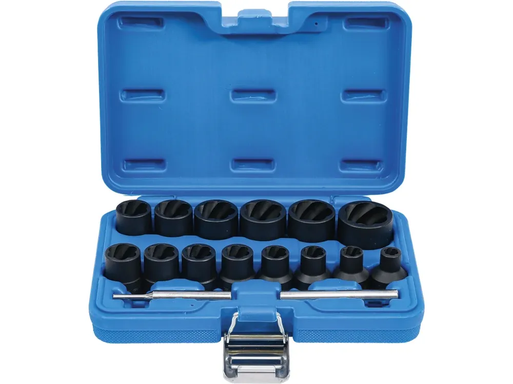 Top produkt | Sada nástrčných klíčů na poškozené šrouby 1/2", 8 - 27 mm, 16 ks, B5269