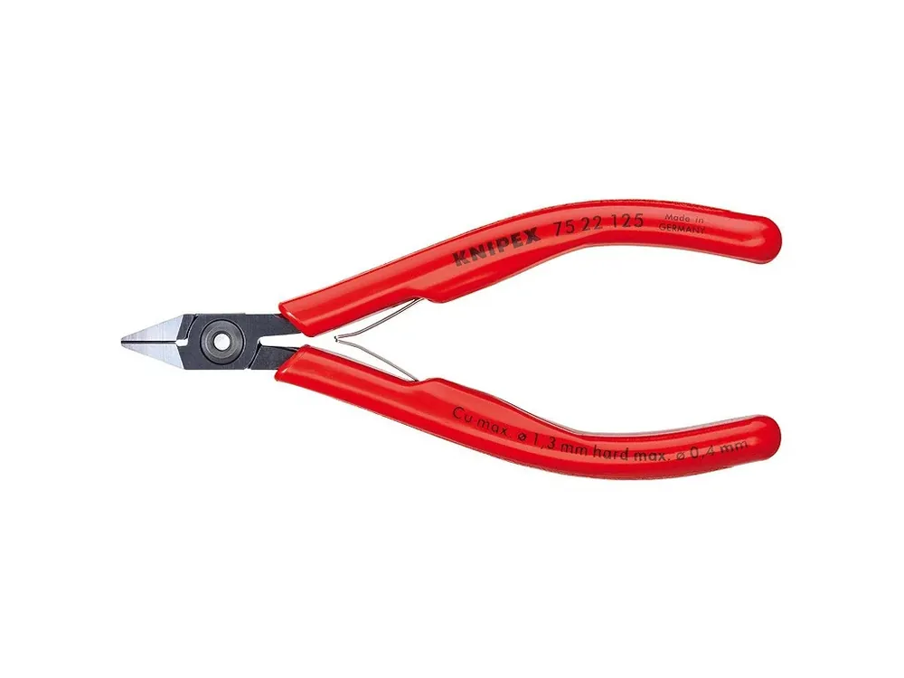 Boční štípací kleště pro elektroniku brunýrované 125 mm - 7522125 - Sleva