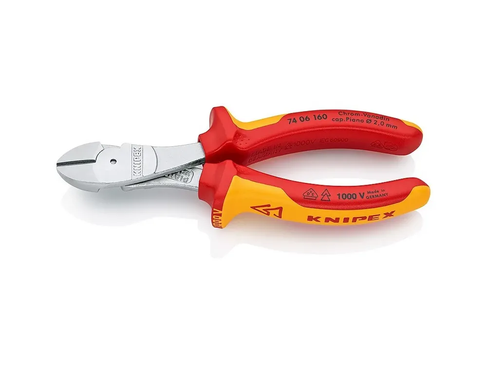 Silové boční štípací kleště chromované 160 mm - 7406160 | Cenový hit