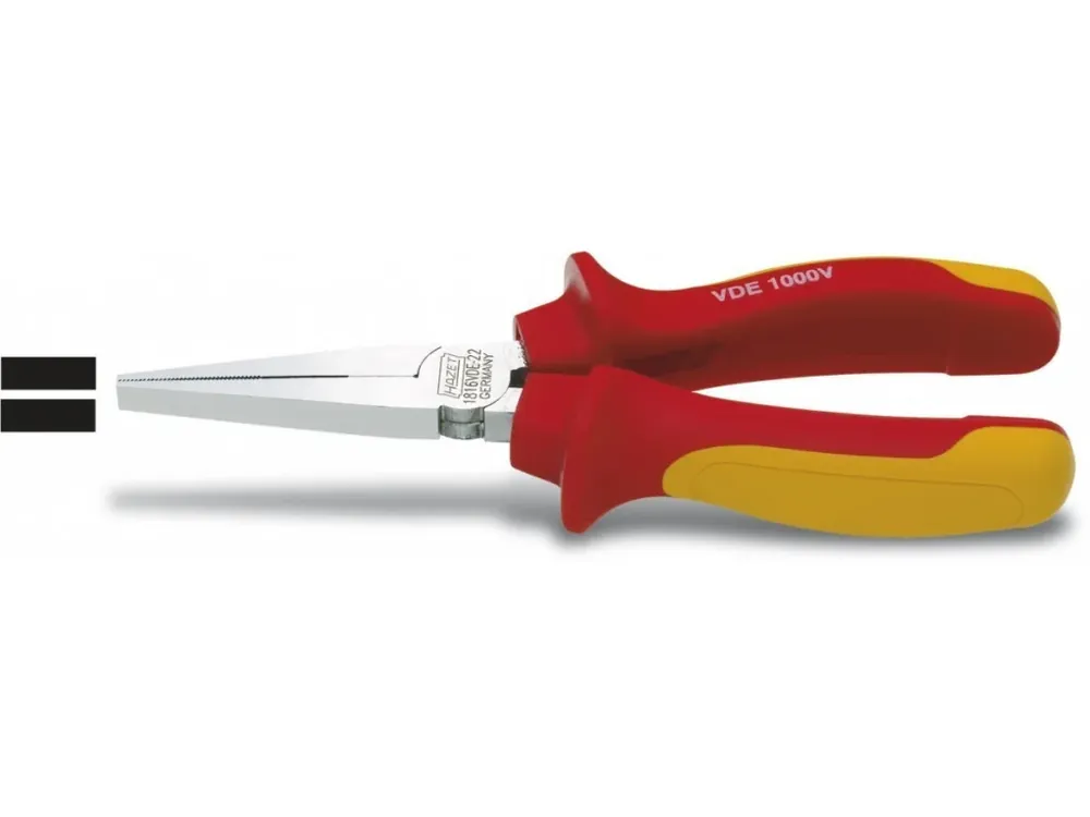 Sleva | Rovné ploché kleště 160 mm VDE, Hazet 1816VDE-22