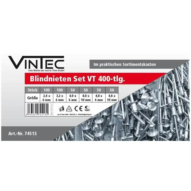Doporučujeme | Vintec Nýty VT 400