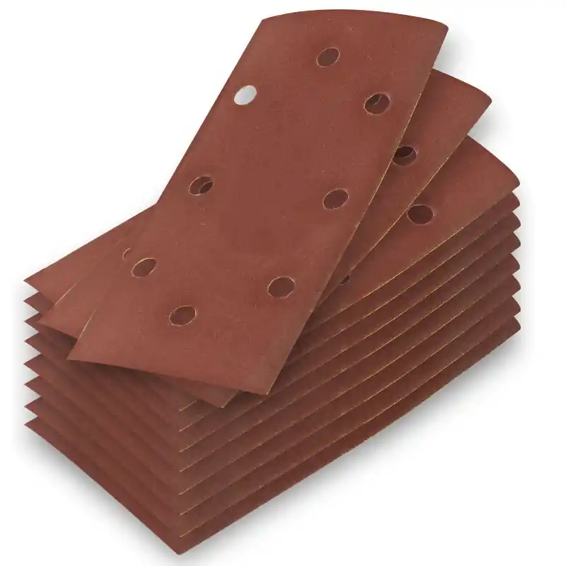Téměř vyprodáno - DEMA Brusný papír pro vibrační brusku 93x185 mm K240, 10 ks