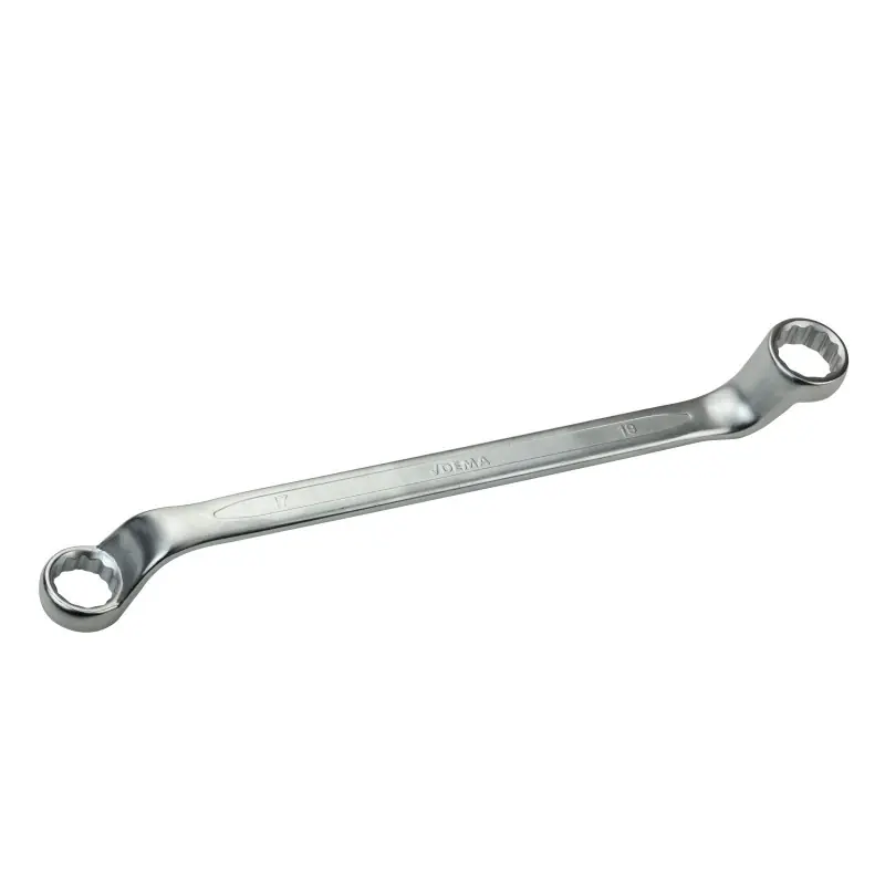 Doprodej zásob | DEMA Klíč prstencový 17 x 19 mm, vyhnutý 75°