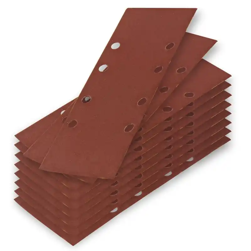 Nyní k dispozici | DEMA Brusný papír pro vibrační brusku 93x230 mm K180, 10 ks