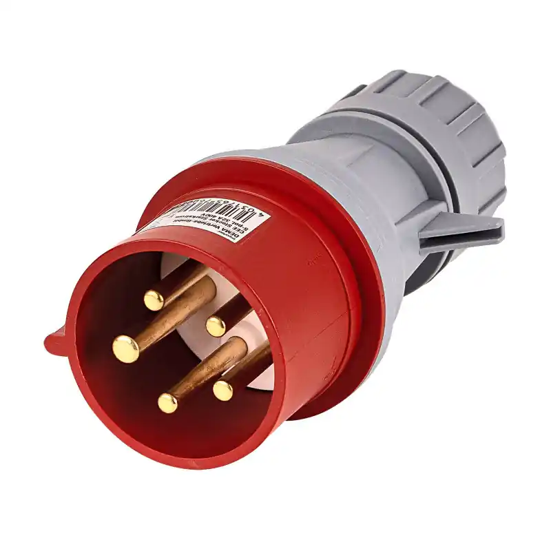 Prémiová kvalita - DEMA CEE zástrčka silnoproudá, 5-pólová, 32 A/400 V, IP44