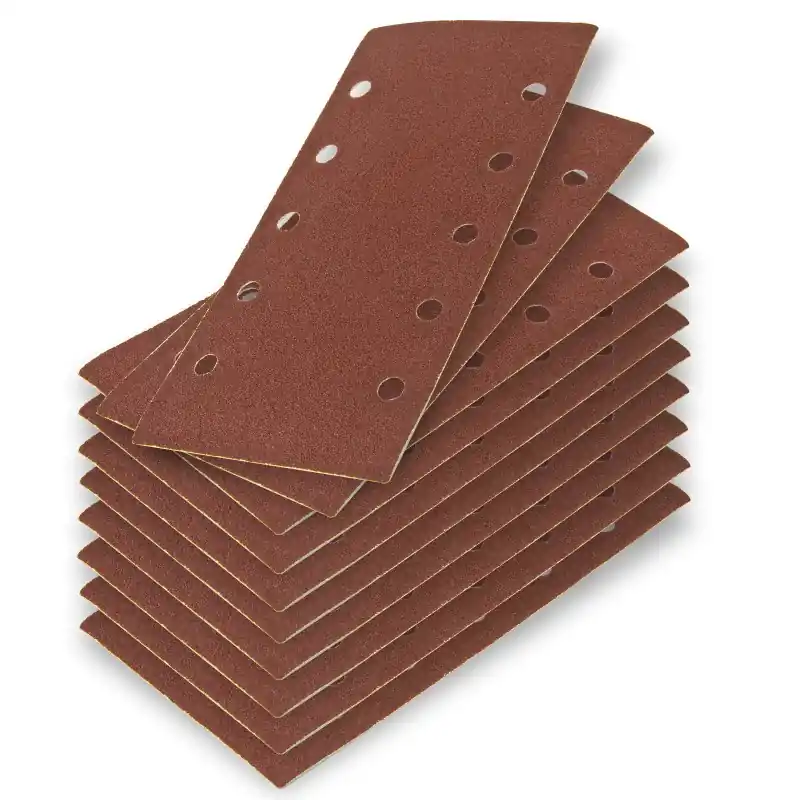 DEMA Brusný papír pro vibrační brusku 115x230 mm K60, 10 ks - Prémiová kvalita