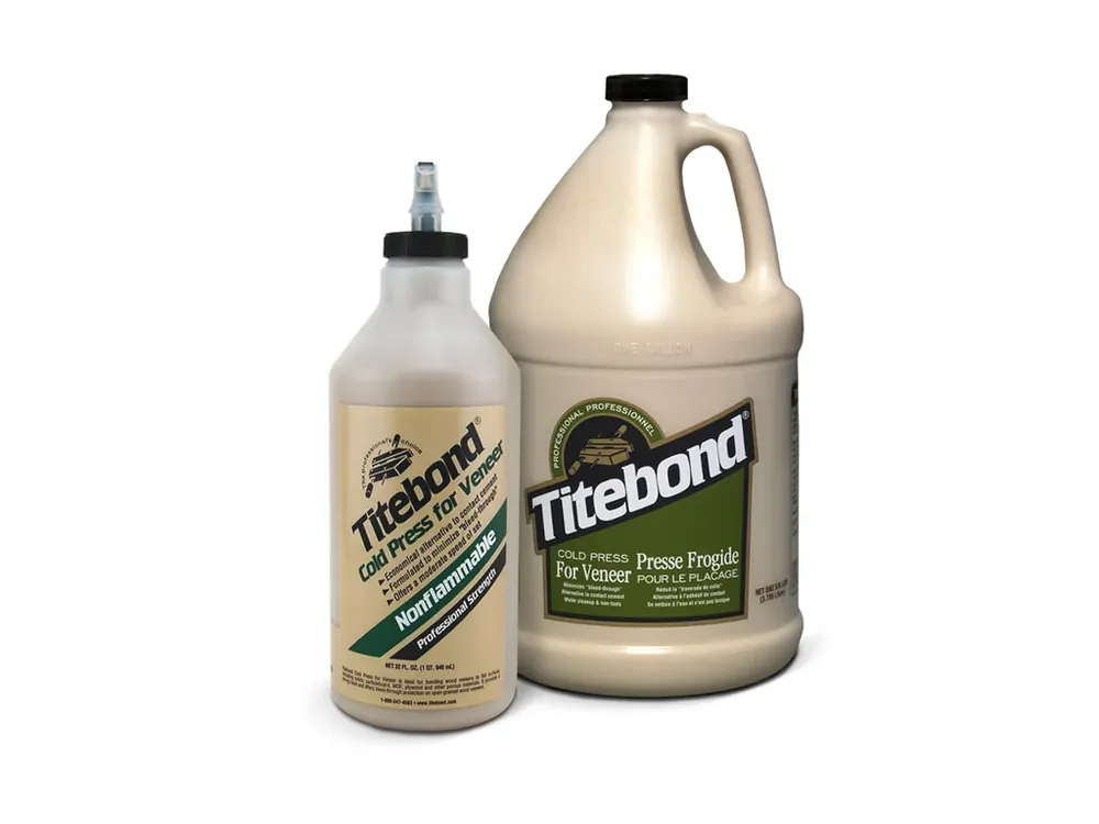 Přímo z výroby - Titebond Cold Press Veneer Lepidlo na dřevo - 946ml