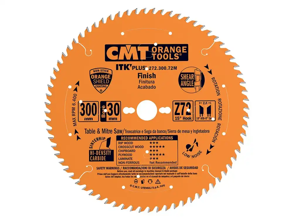 CMT ITK Ultra tenký kotouč pro příčné řezy - D184x1,7 d30 Z40 HW | Nejprodávanější