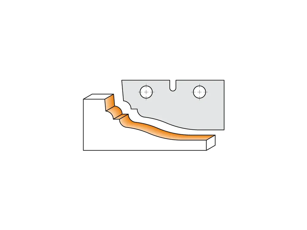 CMT Nůž pro C694012 - pár žiletek C 50x25x2mm - Rychlé dodání