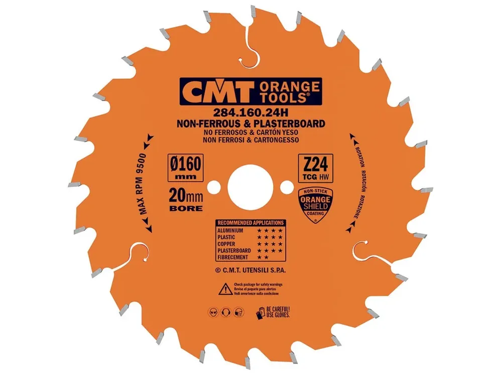 CMT Orange Pilový kotouč na neželezné kovy a plasty - D160x2,2 d20 Z24 HW | Nejprodávanější