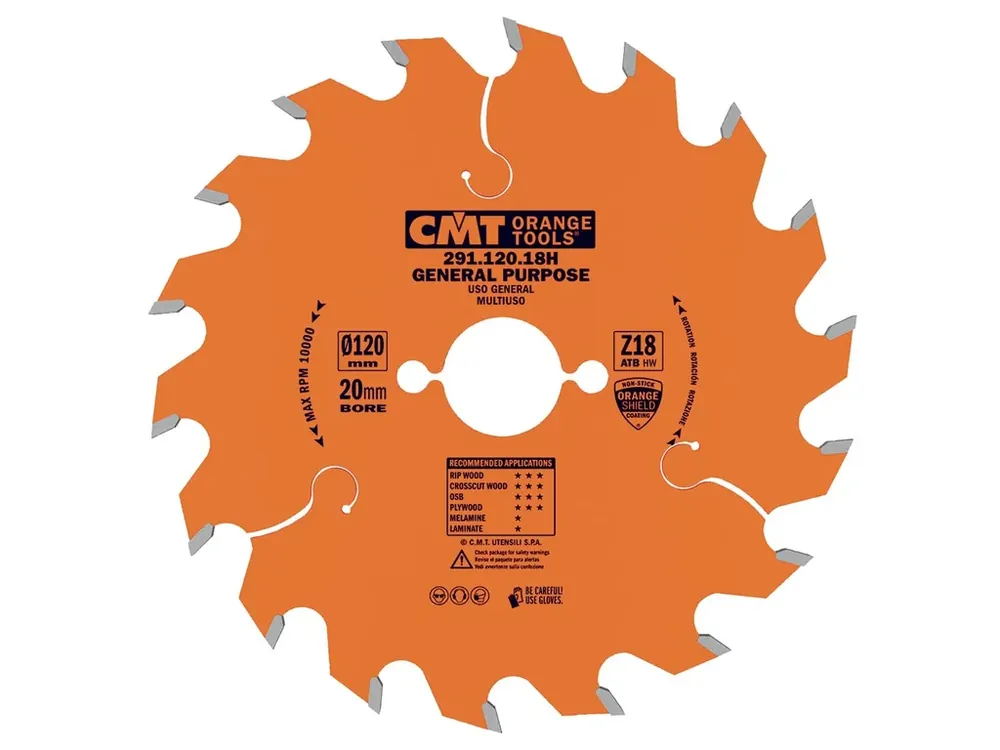 Velmi populární - CMT Orange Pilový kotouč pro elektronářadí univerzální - D165x2,6 d30 Z24 HW