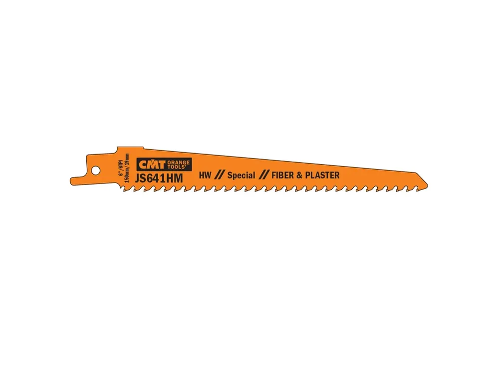 Blesková nabídka - CMT Pilový plátek do pily ocasky HW Special Fiber-Plaster 641 HW - L150, I130, TPI6 (bal 2ks)