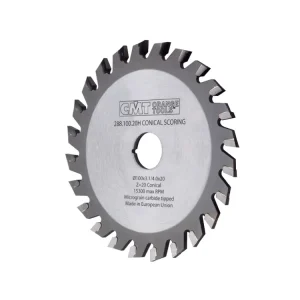 Akční sleva | CMT Předřezový kotouč kónický pro CNC stroje - D125x4.3-5.5 d20 Z24 HW