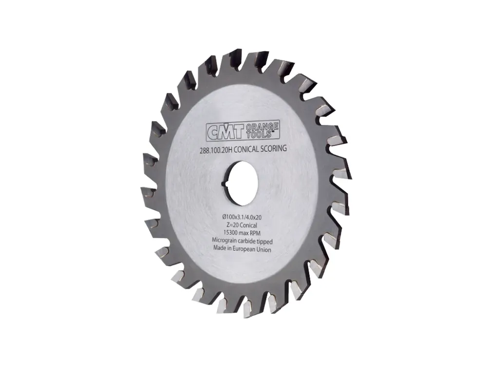 Akční sleva | CMT Předřezový kotouč kónický pro CNC stroje - D125x4.3-5.5 d20 Z24 HW