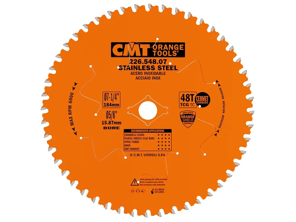 CMT XTreme Pilový kotouč na nerez ocel - D184x2,0 d15,8 Z48 HW - Už jen pár kusů