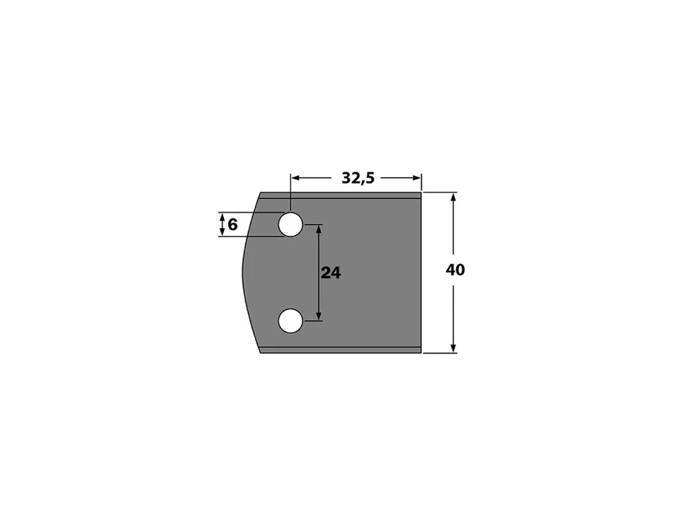 IGM Blanket omezovačů - LB32,5-40x16x4mm SP 2ks - Akční cena