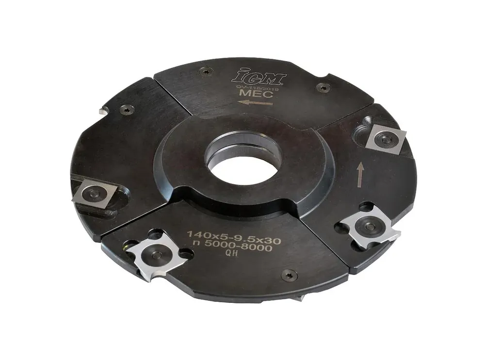 IGM F602 Stavitelná drážkovací fréza MEC - D140x5-9,5 d30 Z4+4 OCEL | Nejprodávanější
