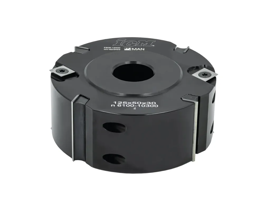 IGM F608 Falcovací fréza s rovnými zuby MAN - D125x50 d30 Z4 V4 ALU - Výprodej
