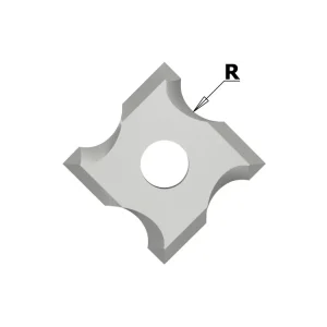 Výprodej - IGM N034 Žiletka tvrdokovová radiusová - R3 mm MDF+
