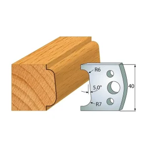 Vysoká kvalita | IGM profil 002 - pár nožů 40x4mm SP