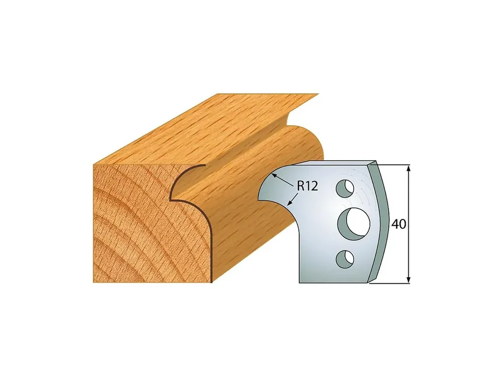 IGM profil 005 - pár nožů 40x4mm SP | Výhodná koupě
