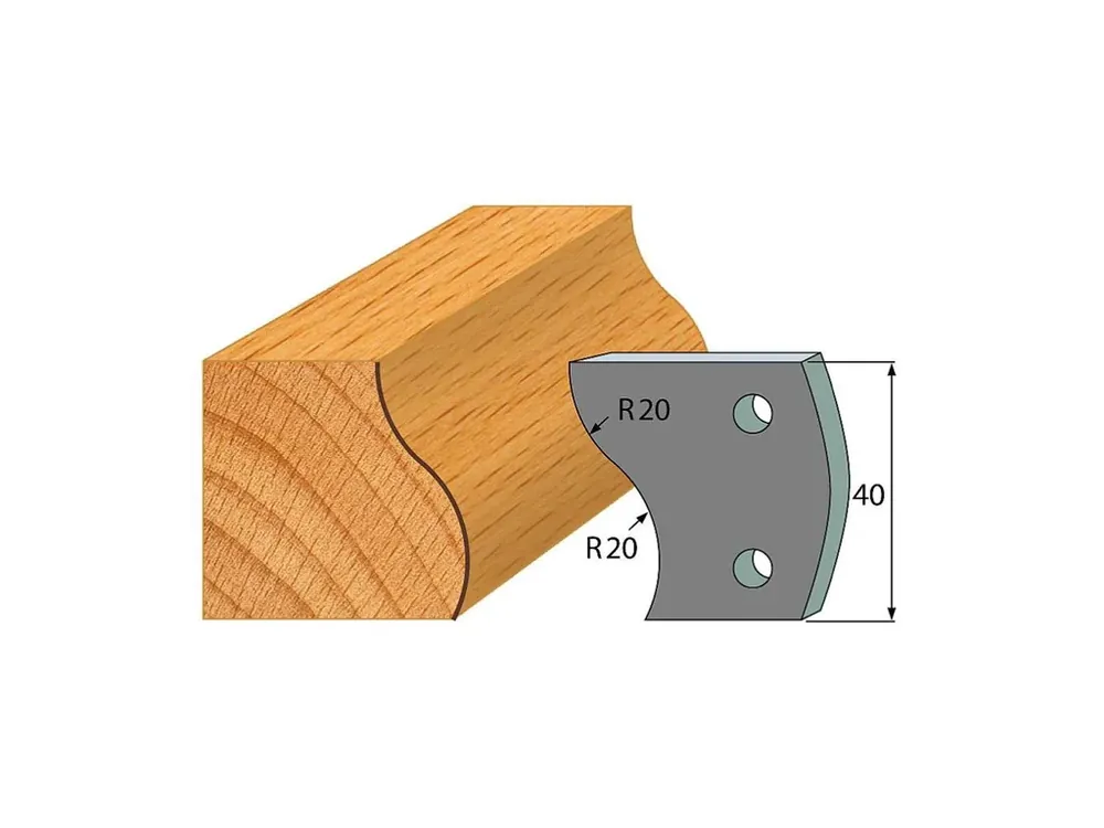 Populární | IGM profil 009 - pár omezovačů 40x4mm SP