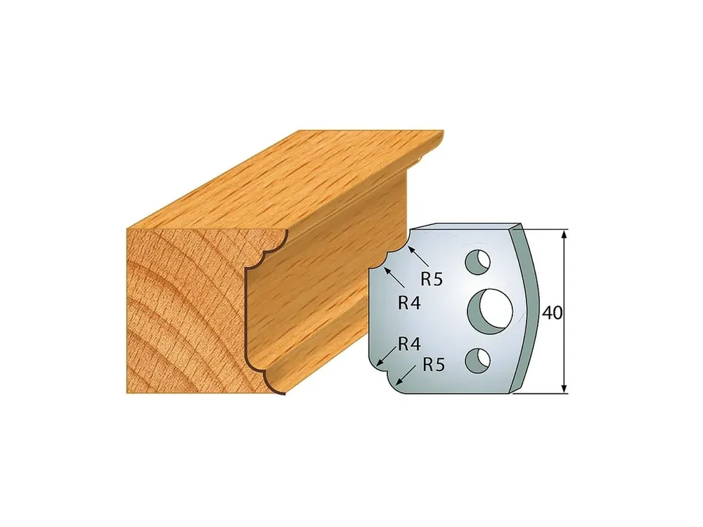 IGM profil 042 - pár nožů 40x4mm SP - Rychlé dodání