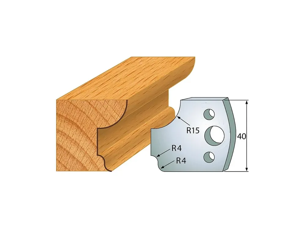 Nejprodávanější | IGM profil 043 - pár nožů 40x4mm SP