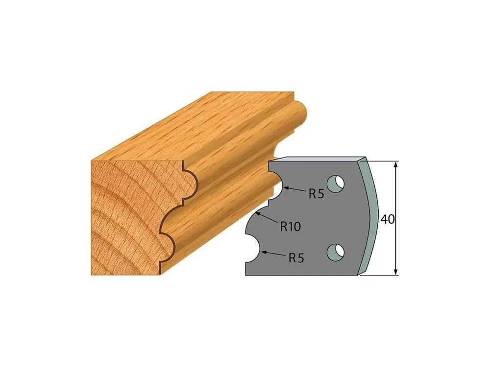 Snadné objednání | IGM profil 052 - pár omezovačů 40x4mm SP