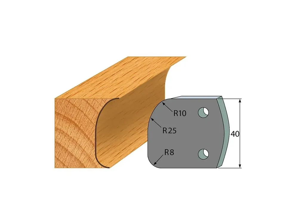Sleva | IGM profil 062 - pár omezovačů 40x4mm SP