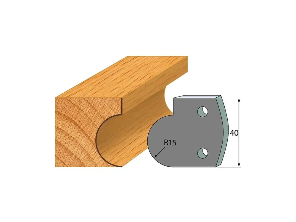 IGM profil 065 - pár omezovačů 40x4mm SP | Doprodej zásob