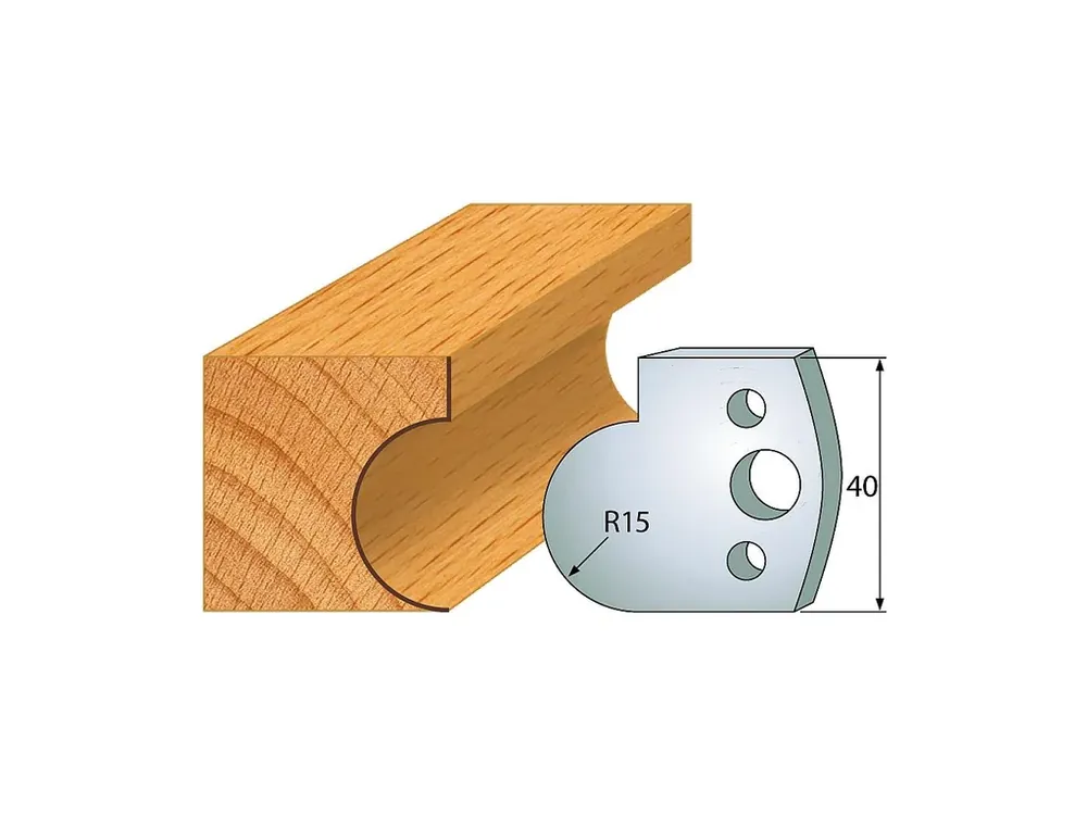 Výhodný nákup | IGM profil 065 - pár nožů 40x4mm SP