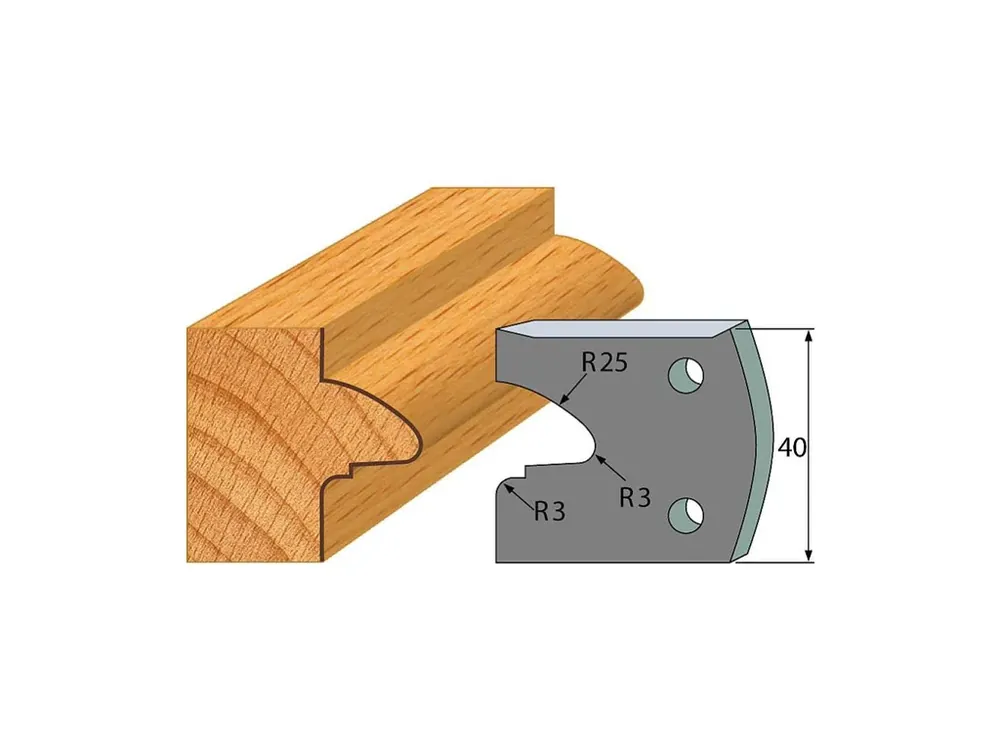 IGM profil 078 - pár omezovačů 40x4mm SP - Oblíbený produkt