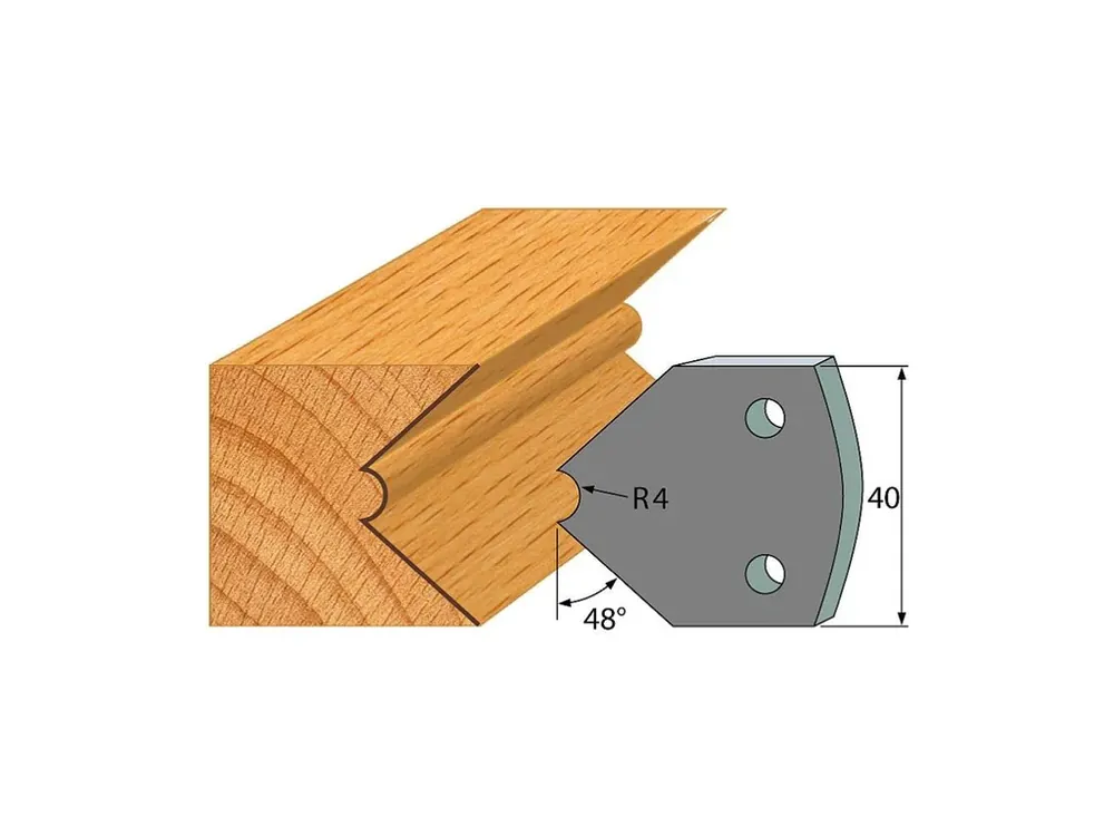 IGM profil 080 - pár omezovačů 40x4mm SP | Výhodná nabídka