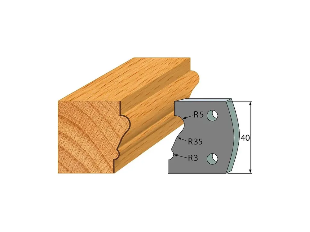 Velmi oblíbený produkt - IGM profil 081 - pár omezovačů 40x4mm SP