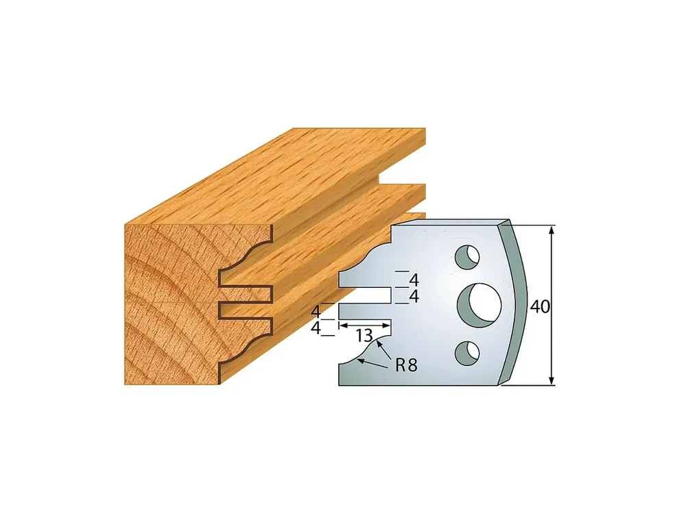 IGM profil 097 - pár nožů 40x4mm SP | Bezpečný nákup