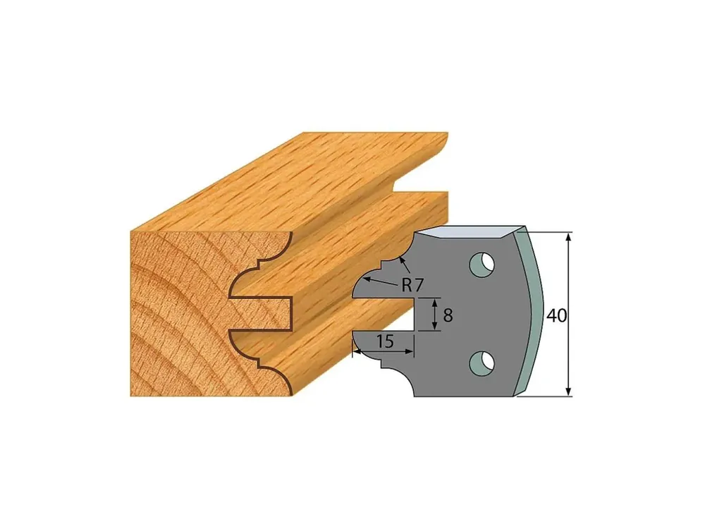 IGM profil 099 - pár omezovačů 40x4mm SP | Nabídka